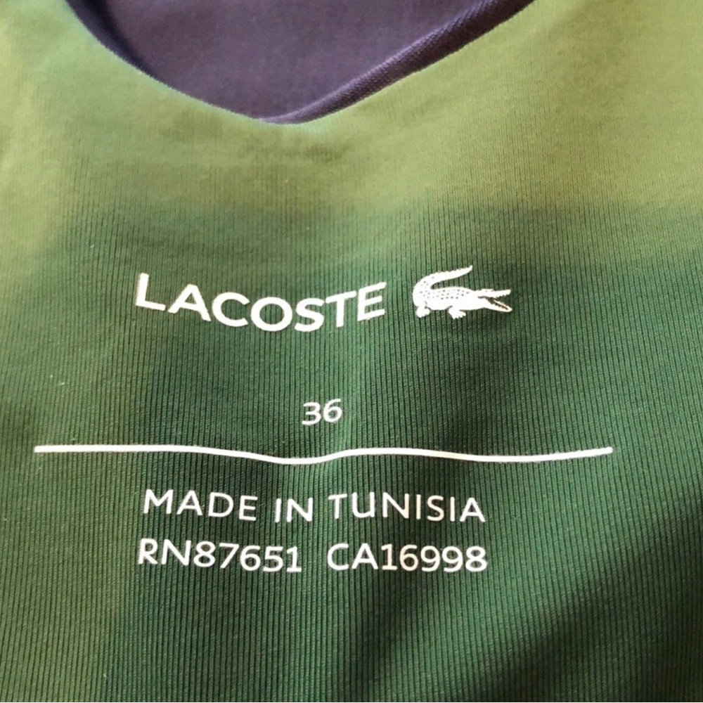 🐊Lacoste- BRAND NEW- women’s one piece 🐊 - Picture 6 of 6